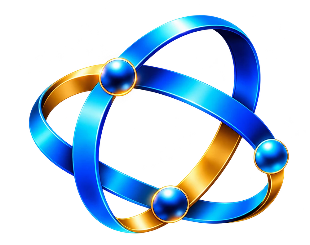Ableka’s blue and gold orbital mark